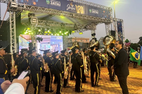 Banda Municipal Laerte Souza da Costa brilha em Jataí e leva o nome de Costa Rica para milhares de pessoas