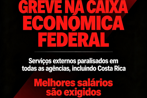 Mais uma crise no atual Governo, Caixa econômica em greve.