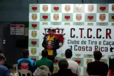 Marcos Pollon participa de encontro em Costa Rica e destaca segurança pública e cenário político nacional